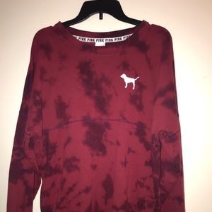 Victoria Secret Pink Tie Dye Sweater